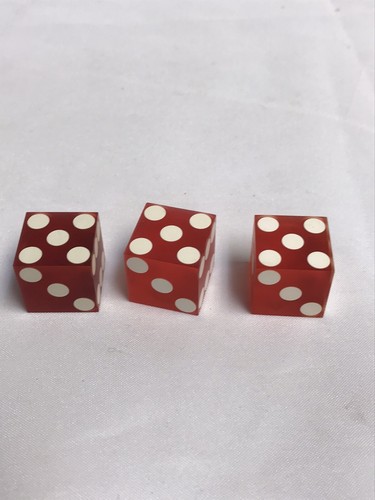 "Dados de casino cerrados de colección 3 Riviera Casino Las Vegas Nevada 3/4" - Imagen 5 de 7