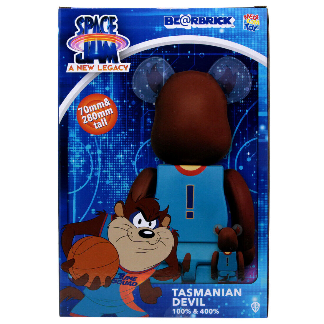 Medicom Space Jam A New Legacy Tasmanian Devil 100% 400 Medicom Space Jam A New Legacy Tasmanian Devil 100% 400