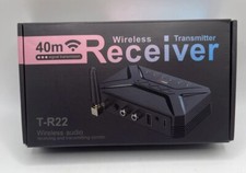 T-R22 Wireless Audio Receiving and Transmitting. OPEN BOX FREE SHIPPING