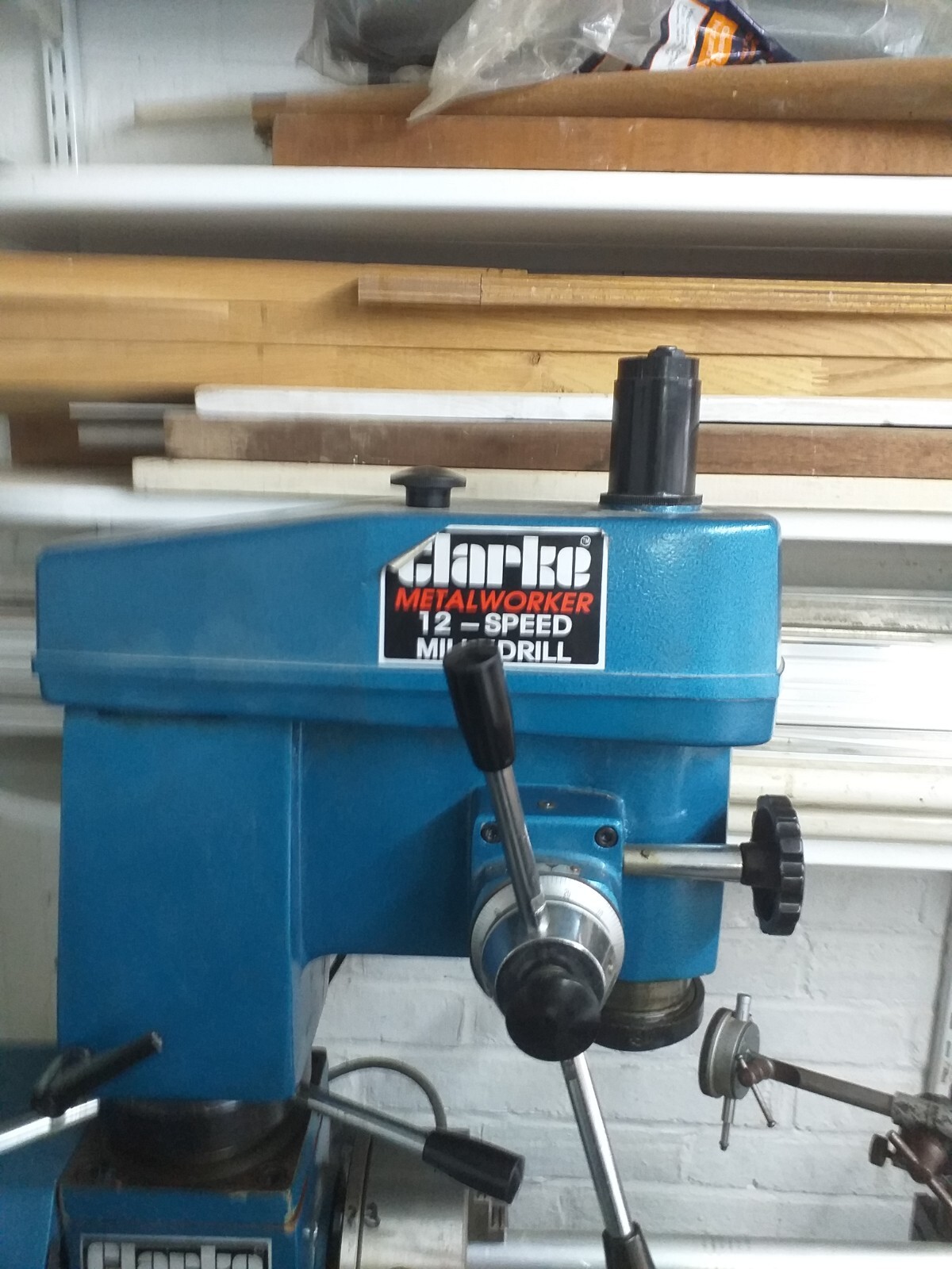 CLARKE 6 SPEED METAL LATHE WITH 12 SPEED MILL DRIVE eBay