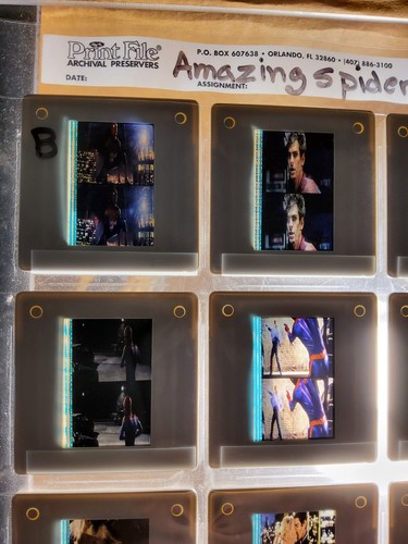 THE AMAZING SPIDER MAN 35 MM MOVIE CELLS SET OF 40 MOUNTED 2011 W/ BINDER - Picture 12 of 12