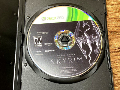 The Elder Scrolls V: Skyrim Xbox 360 Disc Only Tested & Working