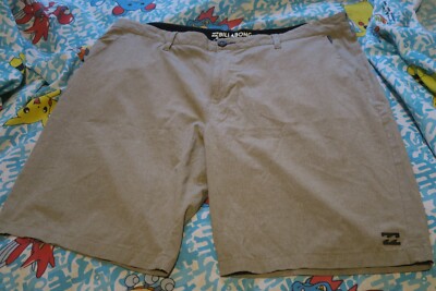 Billabong Crossfire X Submersibles Tech Stone 4 Way Stretch Hybrid Shorts 40x10