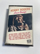 kenny rogers love songs cassette tape 68