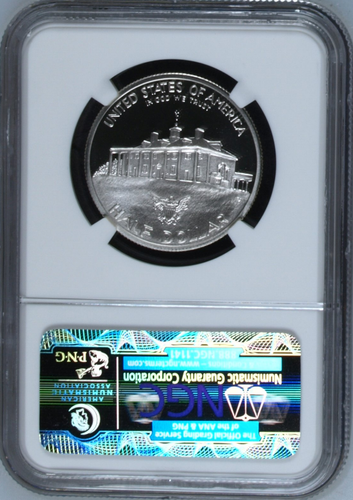 :1982-S S50C Washington Commemorative Half NGC PF 69 UCAM Ultra Cameo-Contrast - Picture 2 of 3
