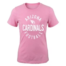 Arizona Cardinals Outerstuff NFL Youth Pink "PK Full Circle" T-Shirt