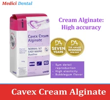 Dental Cavex Cream Alginate, VPS Impression Material Stable, Regular /Fast Set