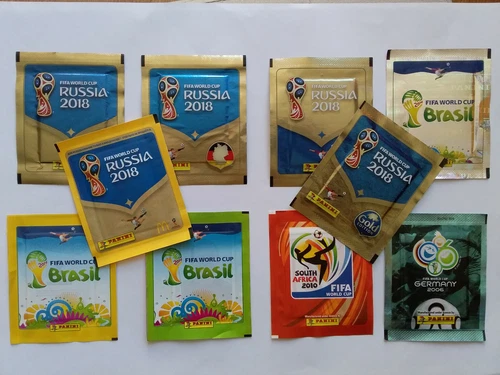 PANINI WORLD CUP POUCH 2006 2010 2014 2018 QATAR 2022 CHOOSE PACK SACHET