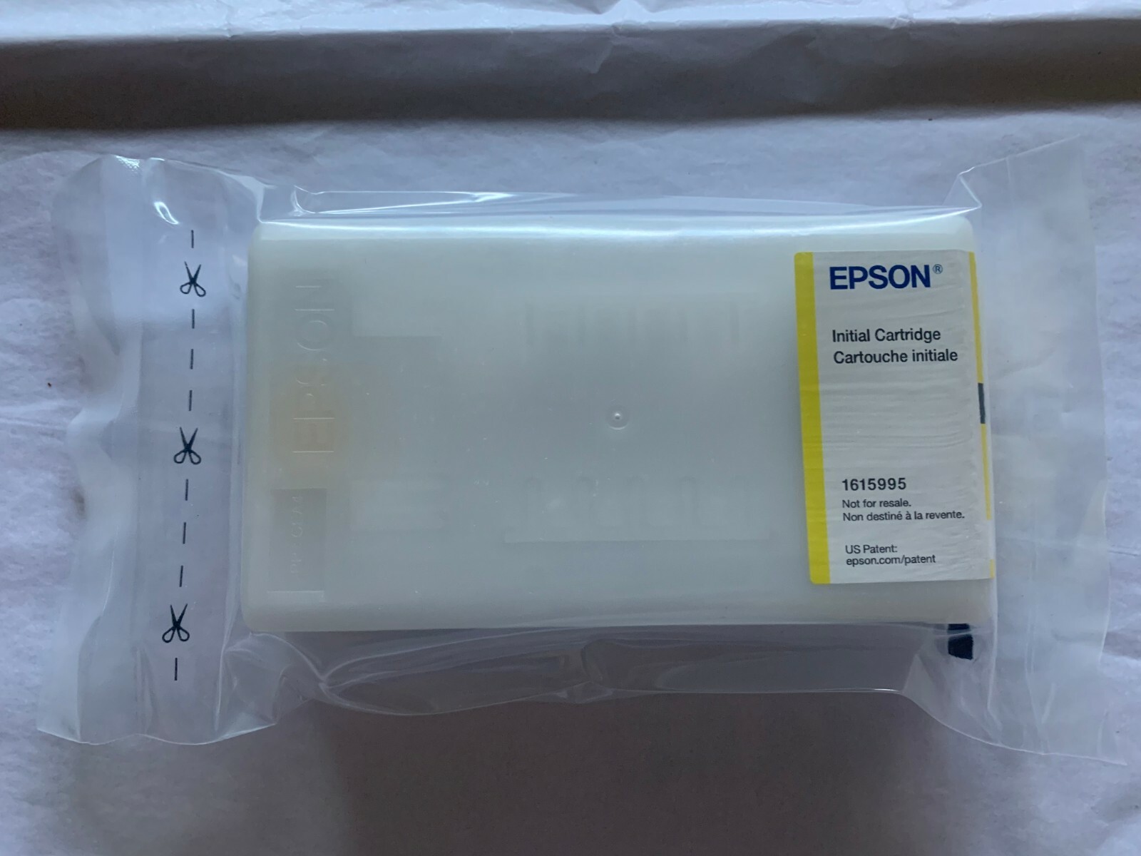 Genuine Epson 786 Initial Ink Cartridge Yellow 1615995 Workforce 