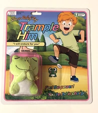 Obvious Plant Trample Him Frog Plush Derek Only 500 Made Satire Gag Gift Toy