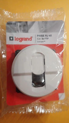 Legrand Céliane 200958 - Prise réseau Internet RJ45 BLANC - Prise RJ 45