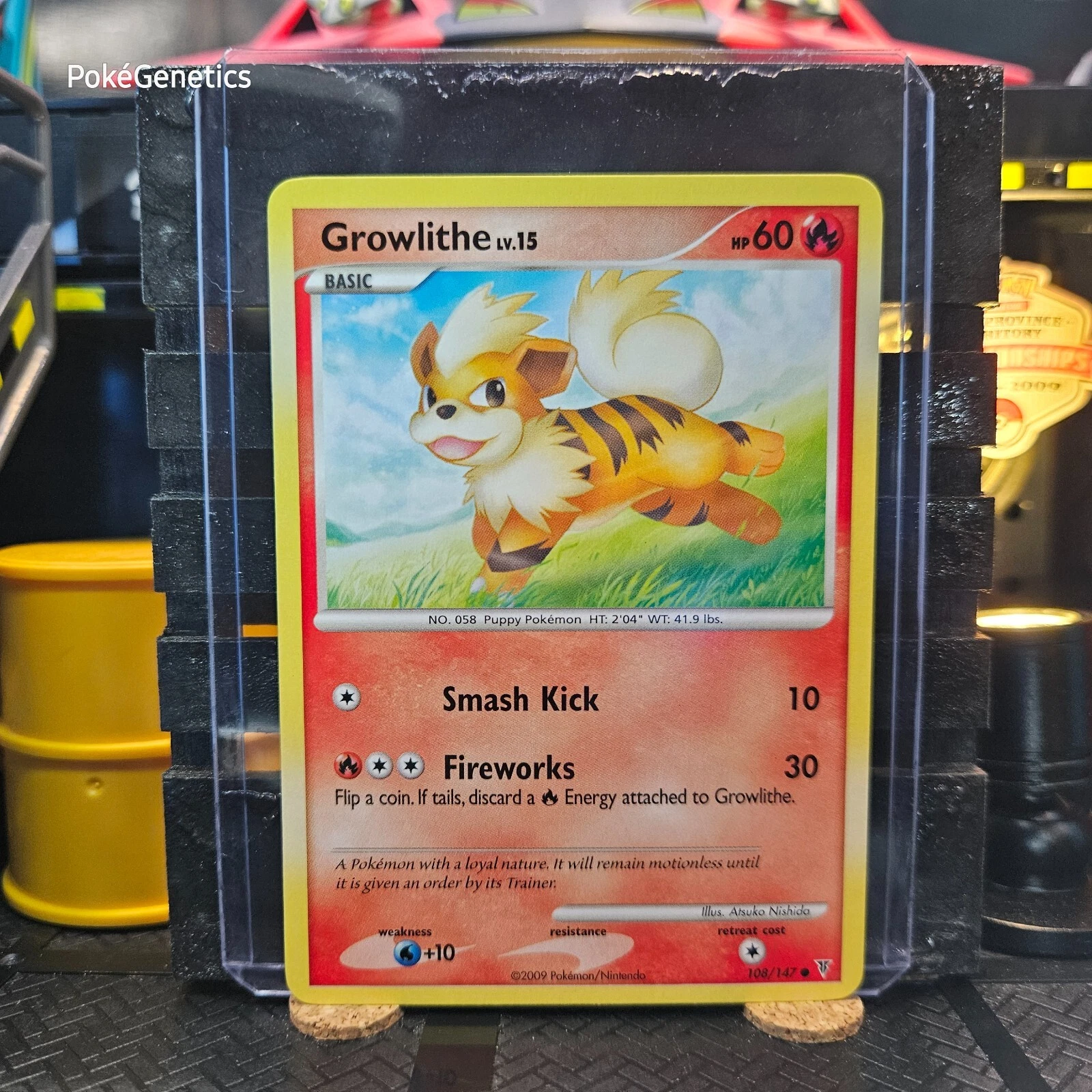 Growlithe Supreme Victors Pokémon TCG 108/147 Platinum Common