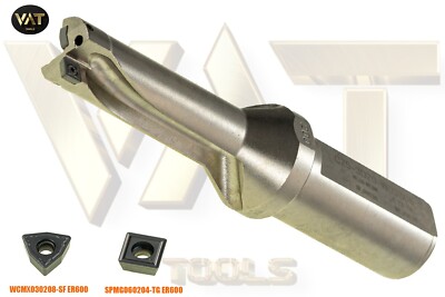 1x Vollbohrer D=18x3D W03S06 +10x WCMX030208-SF + 10x SPMG060204-TG ER600 NEU