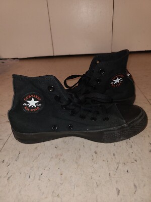 Converse Men Size 4 Black Sabbath Vintage 2007 Rock N Roll Ozzy Osbourne No Box