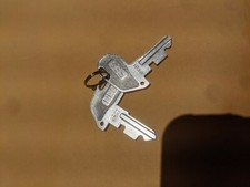 TEC CASH REGISTER, REG KEY, #9R01, Lot OF 2