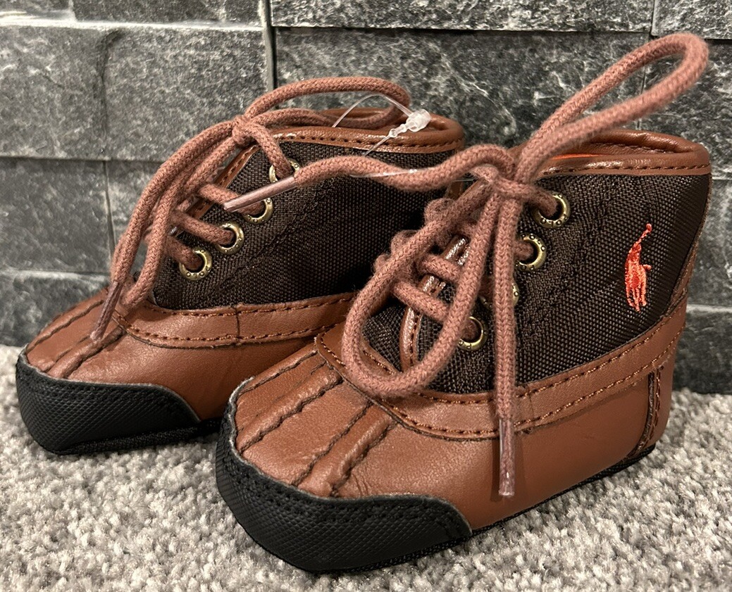 PONY Polo Ralph Lauren Hamptyn scarpe da ginnastica alte con logo ripetuto blu navy taglia 1