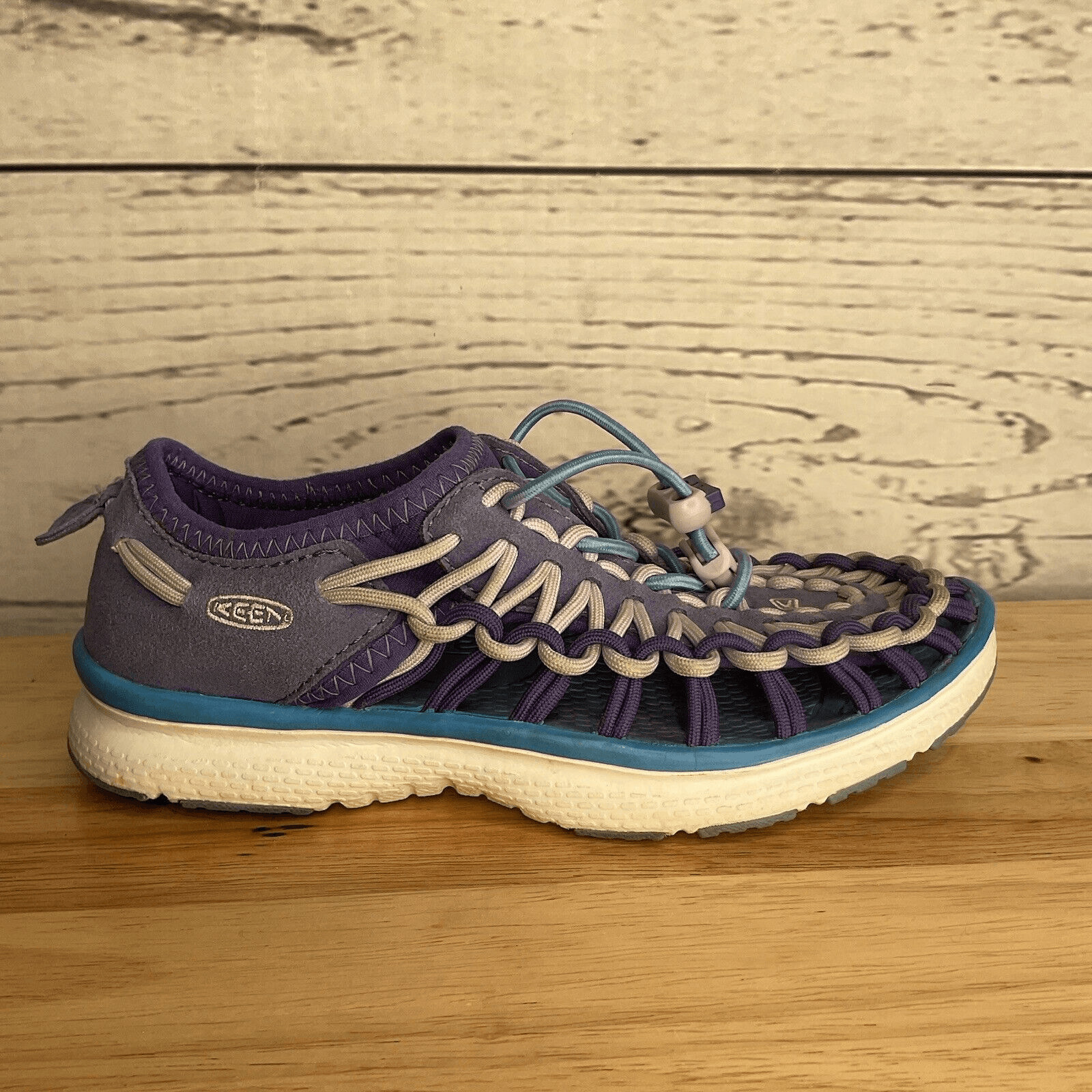 Keen Kids Size 1  Strap Liberty Azure Purple Sandals Youth Girls image 3