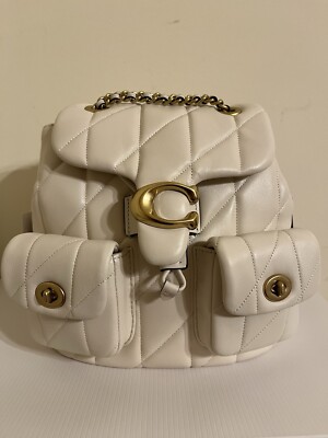 NWT！COACH Tabby Backpack With Pillow Quilting（COACH CU076）fast shipping NWT Coach Tabby Backpack With Pillow Quilting CU076 | eBay main image 2
