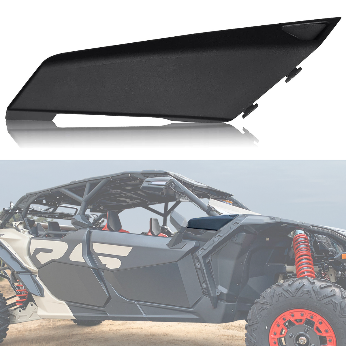 車のパーツ MAVERICK Can Am X3 Venting Polycarbonate Upper Doors Kit | UTV Direct