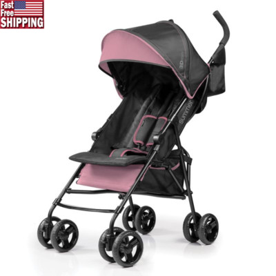 45lb Lightweight Compact Umbrella Stroller W/ Recline Canopy Travel Limit New