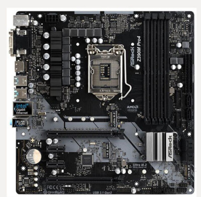 For ASRock Z390M Pro4 Desktop Motherboard For Intel Z390 Z390M LGA 1151 DDR4