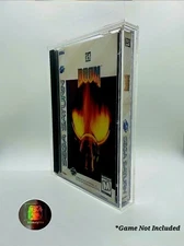 Sega Saturn Video Game Acrylic Display Case 4mm, UV Resistant