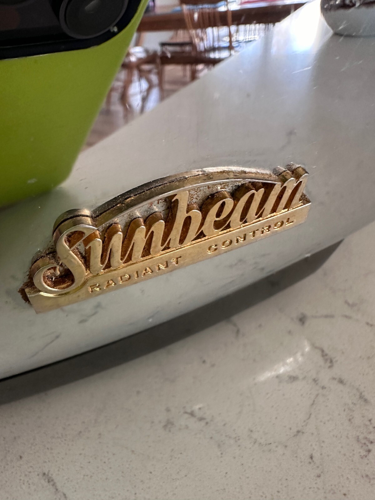 Sunbeam Toaster Vintage T351 Mid Century Made in USA Chrome Excellent