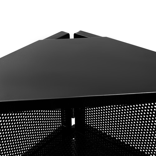 Modern DJ Booth Table Foldable DJ Stand Black DJ Booth Stand With Carrying Bag - Picture 19 of 21