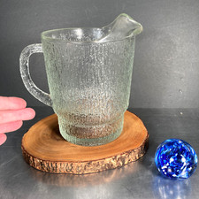 Vintage Indiana Glass Pitcher Crystal Ice Tre...
