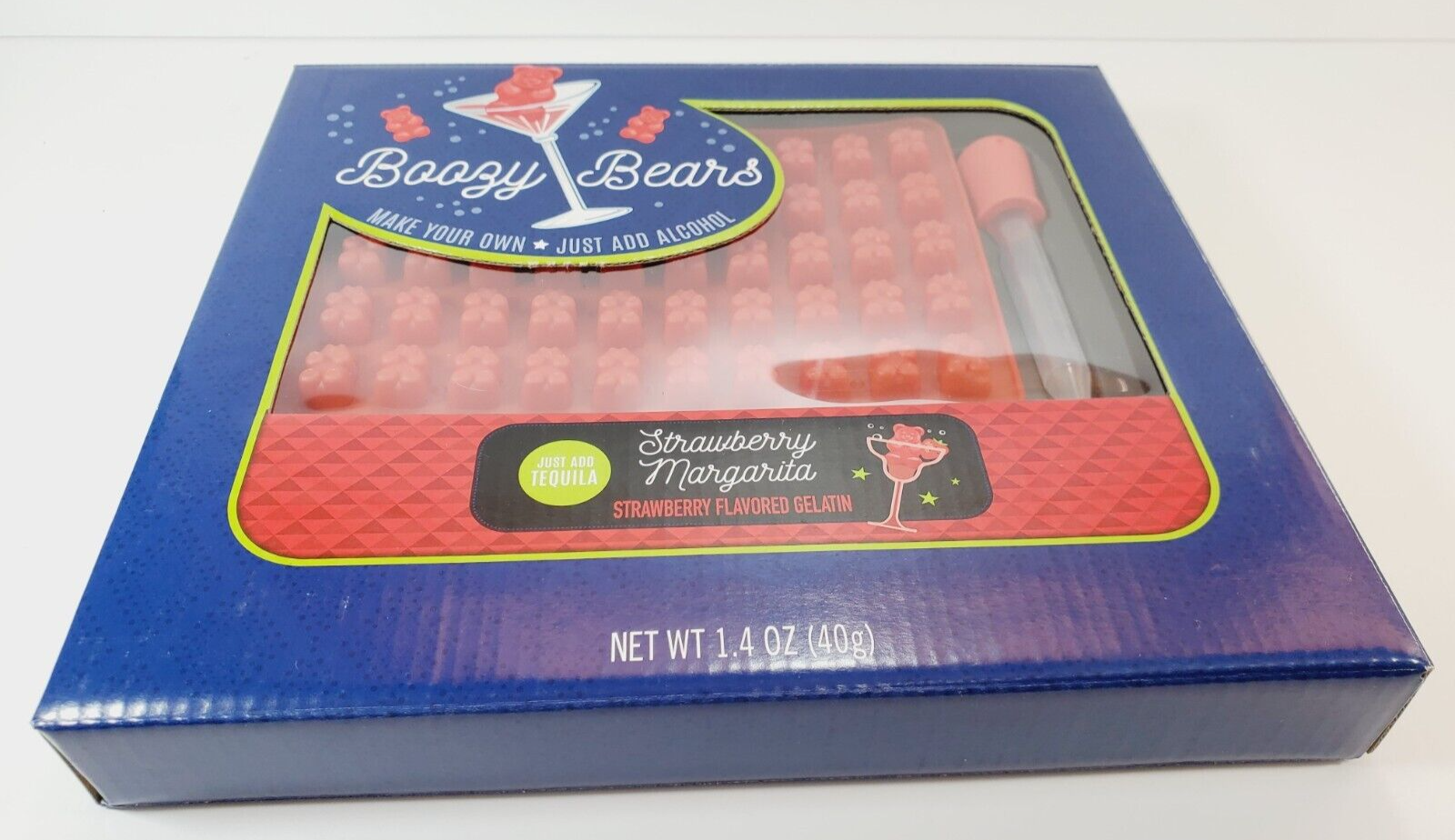 NEW Boozy Bears Gummy Bear Maker Mold and Dropper Just Add Alcohol