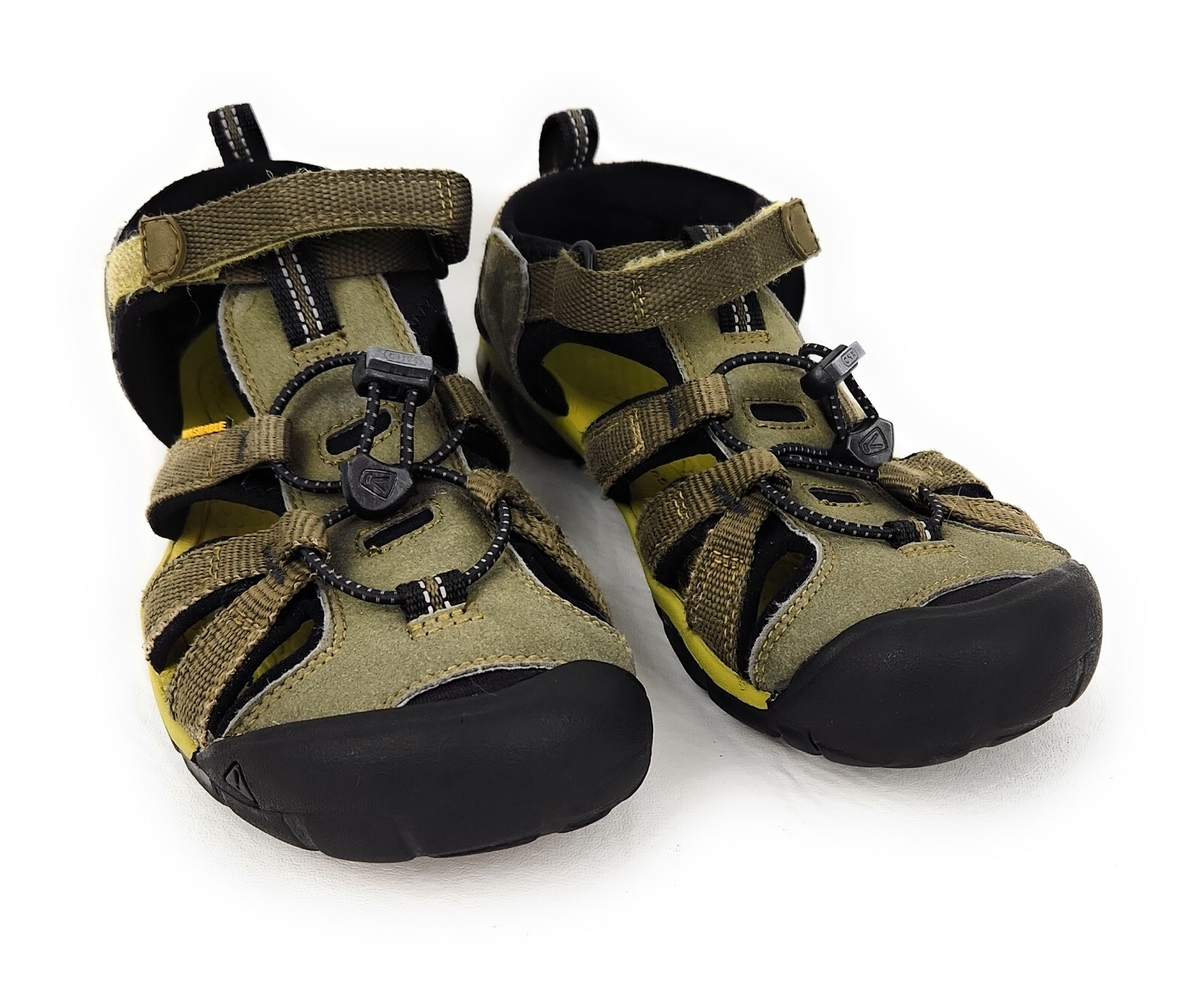 Sandali Keen Newport H2 bambini taglia 5 neri scarpe da acqua verdi