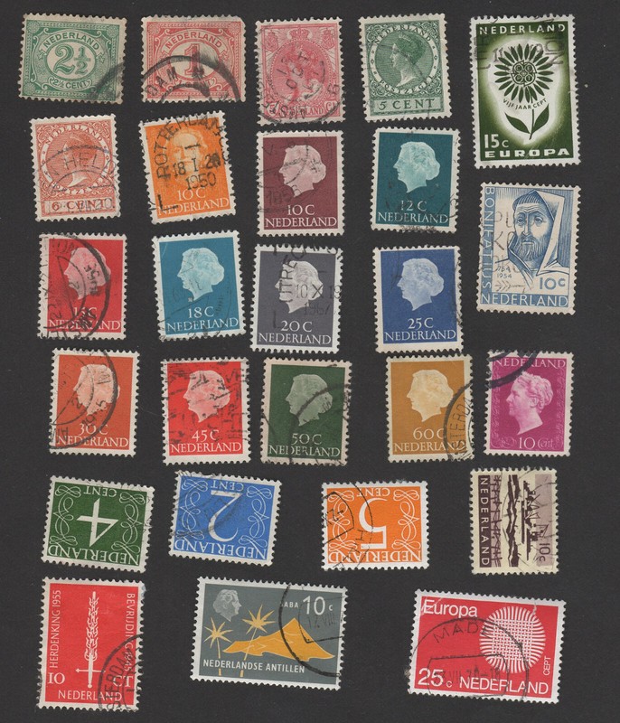 Netherlands Lot 22L Small Lot Older Issues Please see photo.