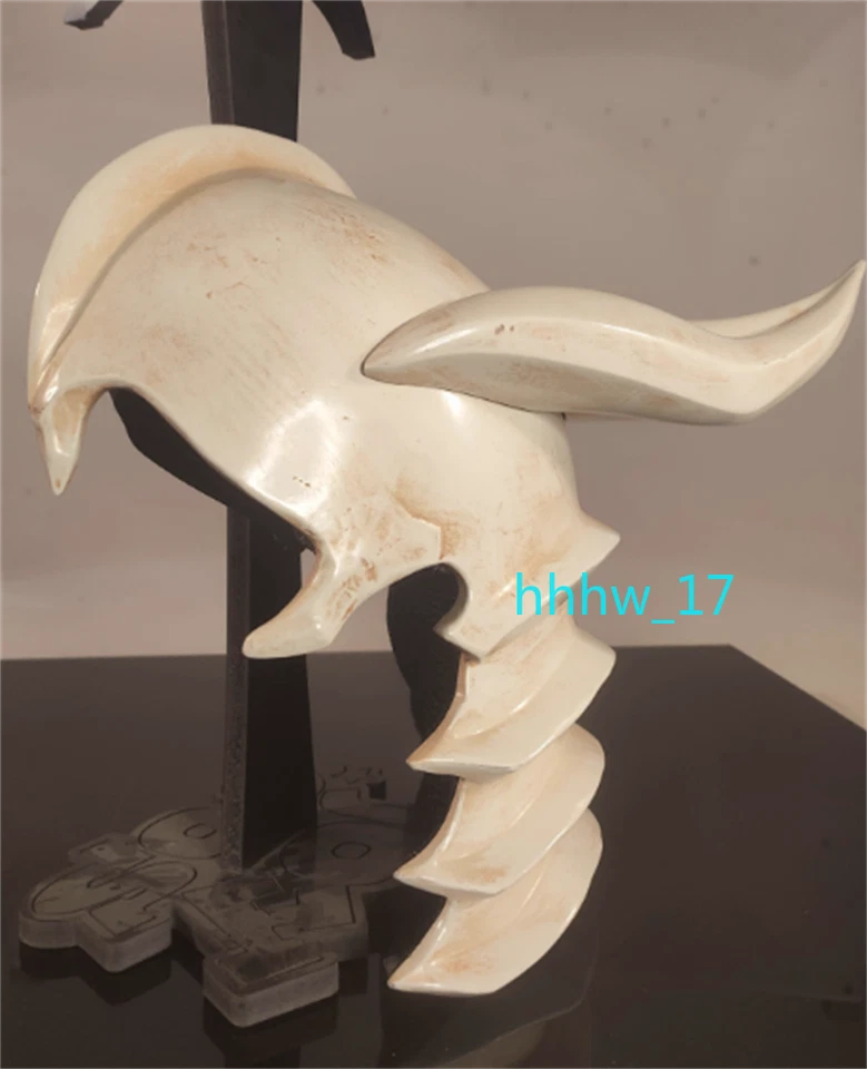 Аниме BLEACH Ulquiorra Cifer косплей шлем половина лица маска Хэллоуин реквизит - Изображение 2 из 4