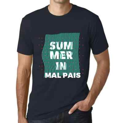 Men's Graphic T-Shirt Summer In Mal Pais Eco-Friendly Limited Edition