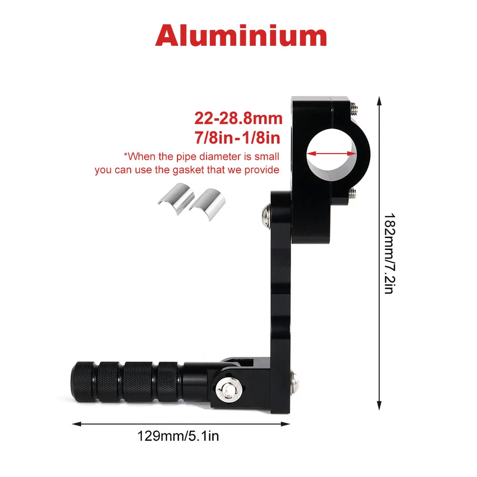 Fit For Kawasaki VULCAN 750 VN750/VULCAN 800 VN800 Adjustable Highway Bar Mounts - Image 3 of 4