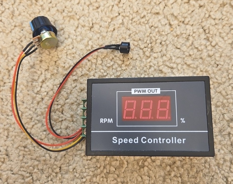 Motor Speed Controller, Stepless Speed Regulation PWM Speed Controller