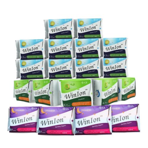 Winion Sanitary Napkin Dynamic Set 10xDay 4xNight and 5xPantiliner, Super absorb - Picture 1 of 9