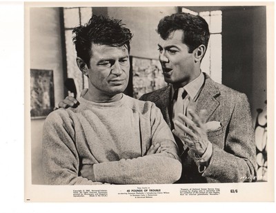 40 POUNDS OF TROUBLE (1963) Tony Curtis original Universal ...