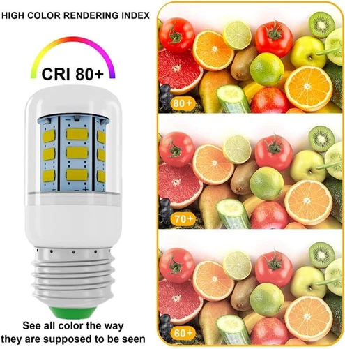 2Pcs LED Refrigerator Light Corn Bulb E27 3.5W For Frigidaire Kenmore 5304511738 - Picture 6 of 8