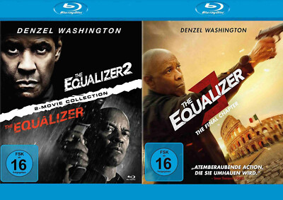 The Equalizer 1+2 Collection + The Equalizer 3 # 3-BLU-RAY-NEU