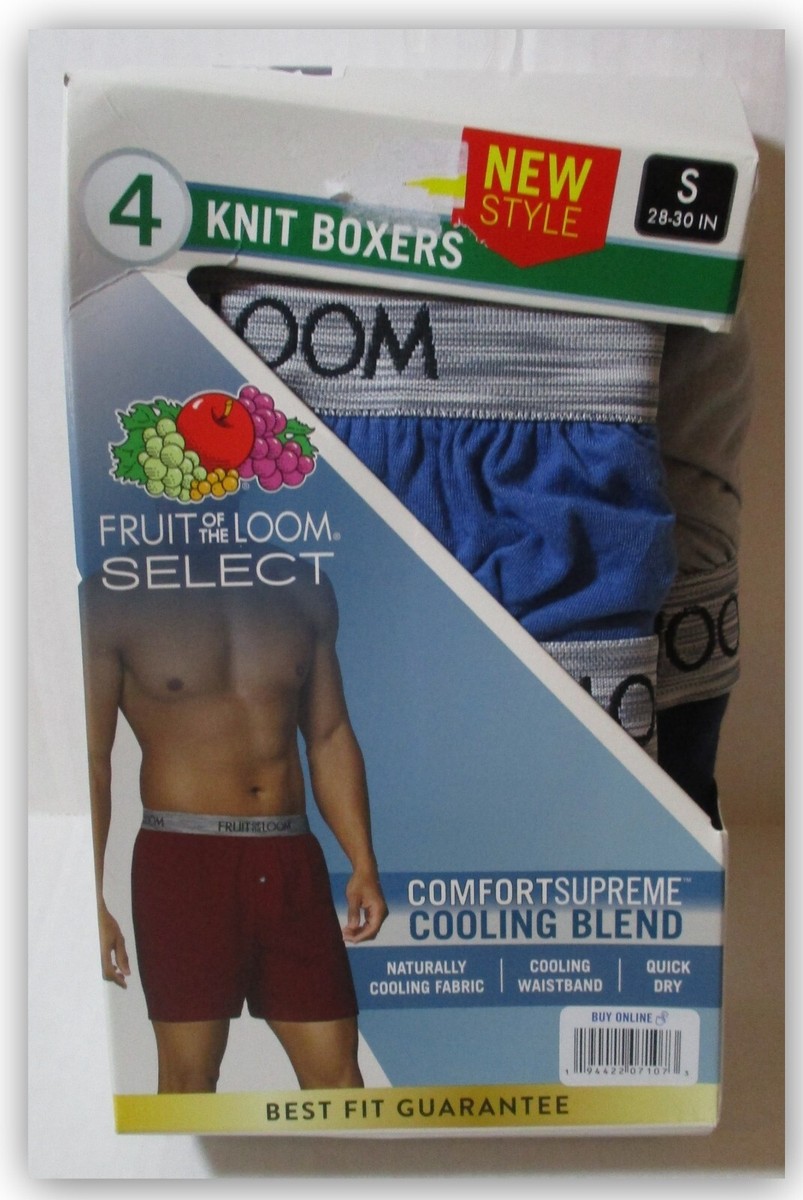 Fruit Of The Loom Men's Beyond Soft Boxer Briefs - 5-Pack, Moisture-Wicking, Tag-Free - View #3