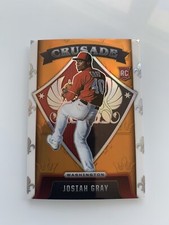 2022 Chronicles Crusade Neon Orange Josiah Gray /19
