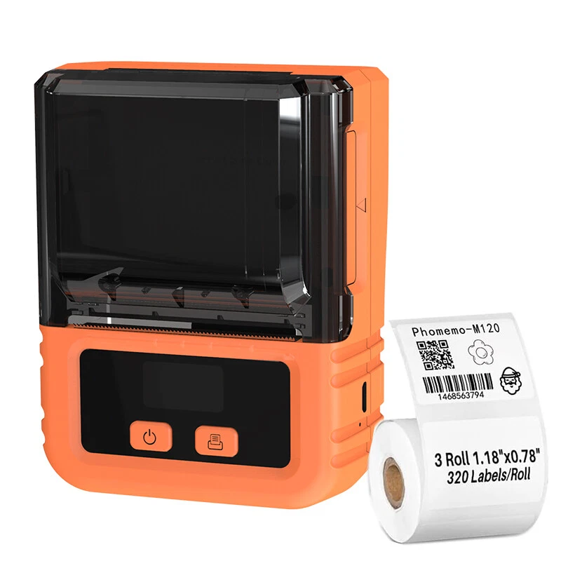 Portable Bluetooth Label Maker Mini Thermal Printer for Mobile Stickers