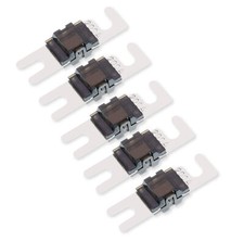 5pcs 200A Amp AFS MIDI Mini ANL Fuse Auto Stud Fuses Nickel Blade Boat Car Audio