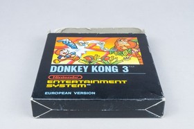Nintendo NES *Donkey Kong 3* OVP CIB PAL B DT-EEC/FRG Bienengr&auml;ber +