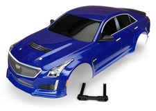 Traxxas 1/10 4-Tec 2.0 VXL AWD Cadillac CTS-V Body, Blue, Mounting Hardware