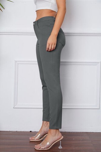 Stretchige Nähte Hose von Basic Bae - Bild 15 von 34