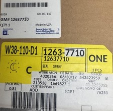 GM Genuine Parts 12637710 - Engine Crankshaft Seal, Rear