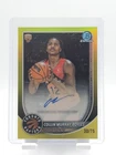 COLLIN MURRAY-BOYLES 2025-26 BOWMAN CHROME YELLOW RC AUTO /75 Q4770