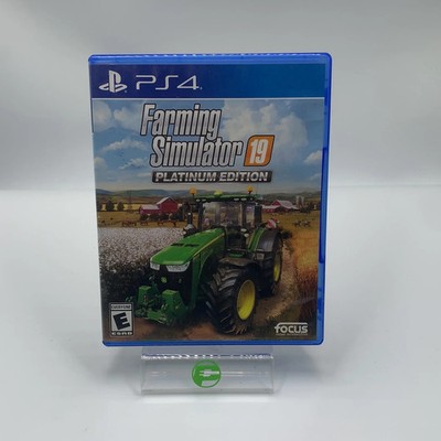 Farming Simulator 19 [Platinum Edition] (Sony PlayStation 4 PS4, 2019)